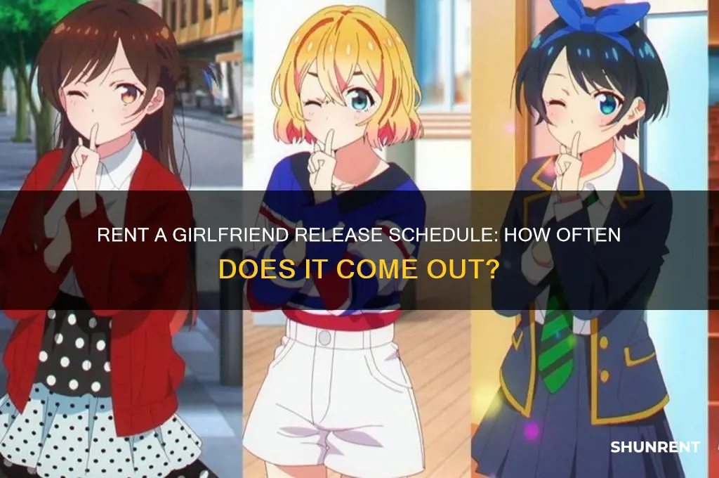 how often does rent a girlfriend come out