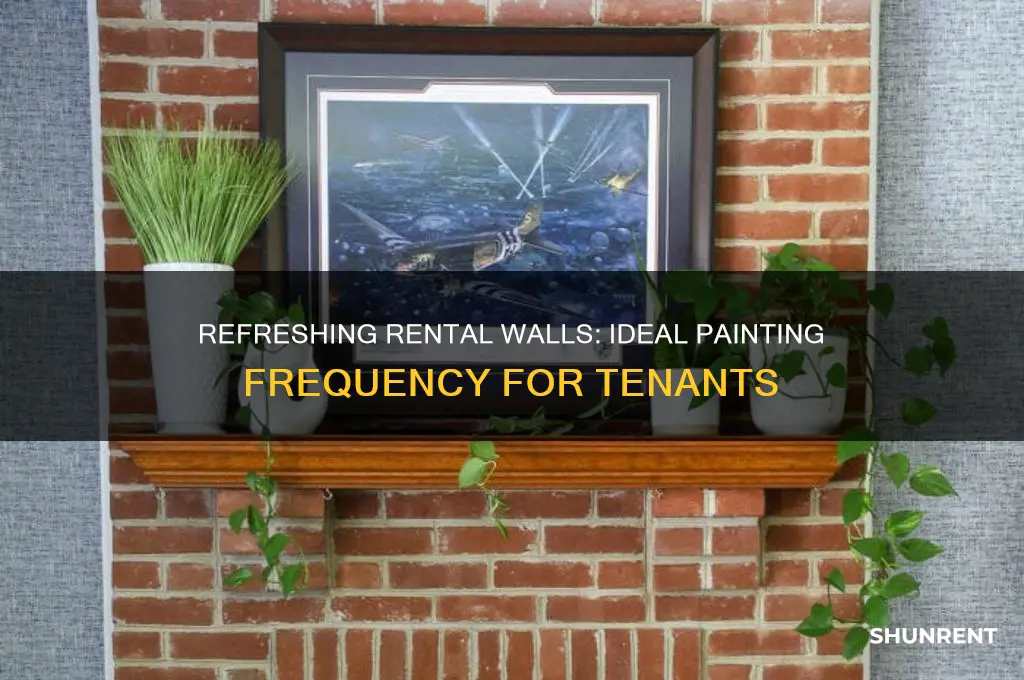 how often should you paint your walls when you rent