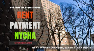 How Often Does NYCHA Update Rent Payments on My eBill?