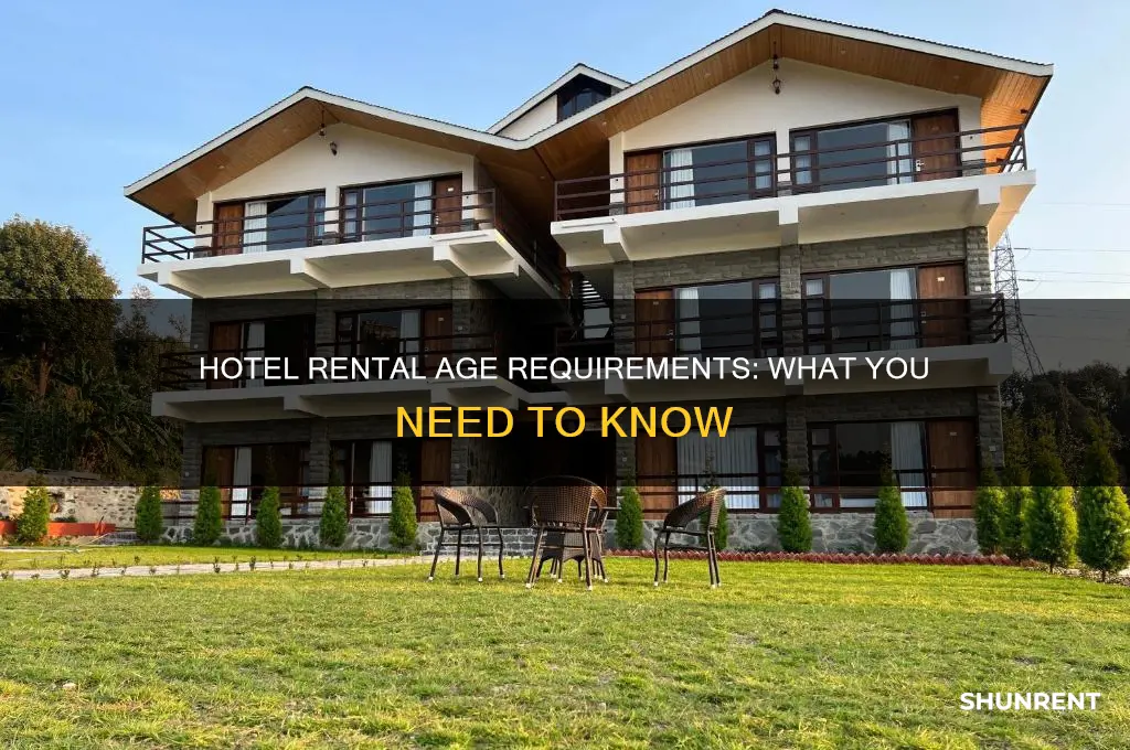 how old do have to be to rent a hotel