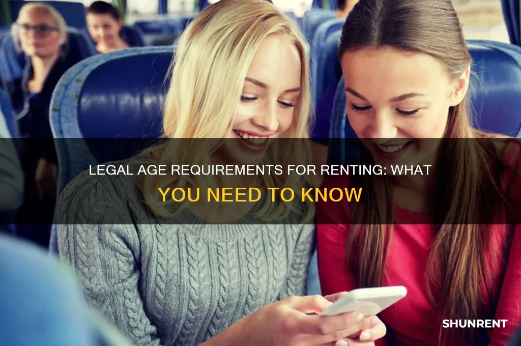 how old do i have to be to rent
