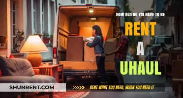 What’s the Minimum Age to Rent a U-Haul Truck?