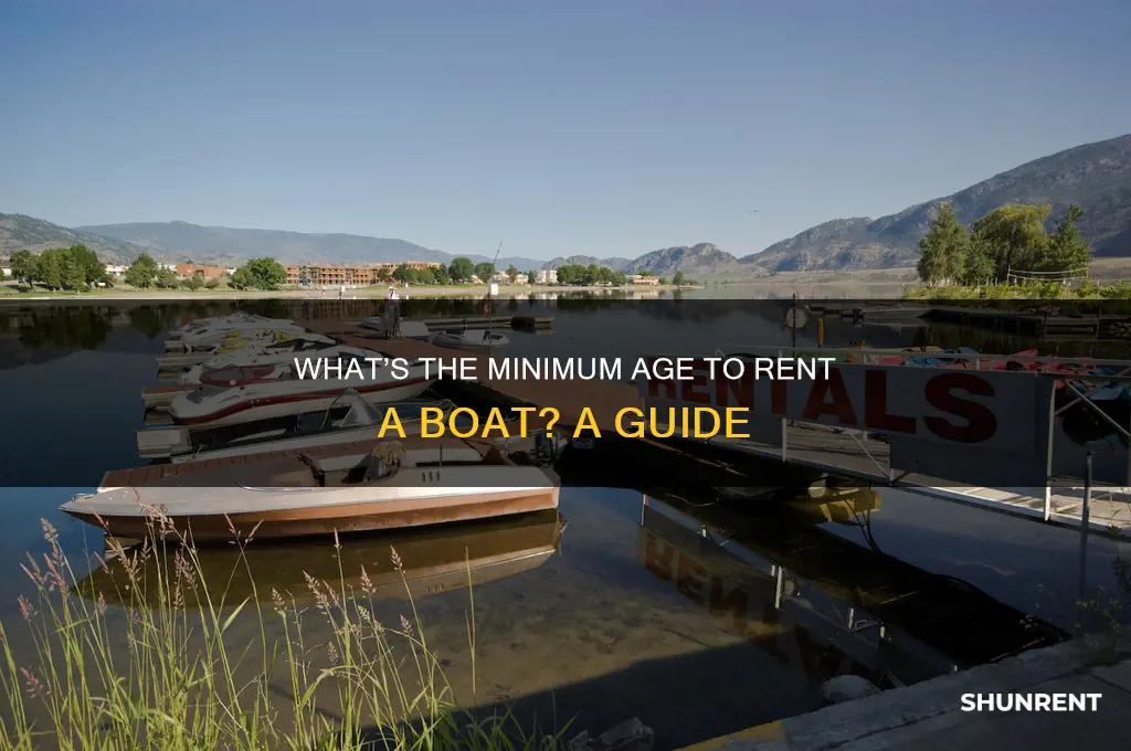 how old do you have to be rent a boat