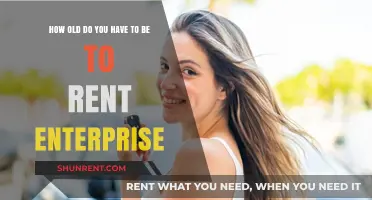 Enterprise Rental Age Requirements: Understanding the Rules
