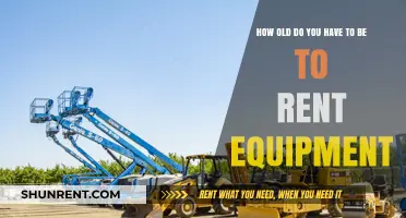 Equipment Rental Age Requirements: What You Need to Know