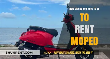 Moped Rental Age Requirements: What’s the Minimum to Ride?
