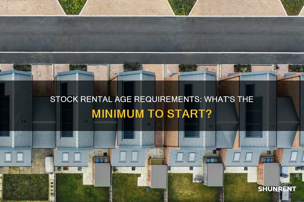 how old do you have to be to rent stocks