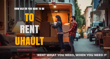 What’s the Minimum Age to Rent a U-Haul Truck?