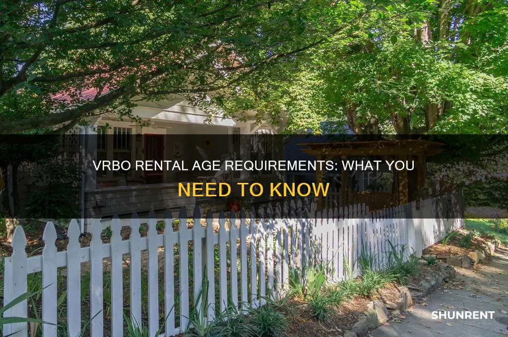 how old do you have to be to rent vrbo