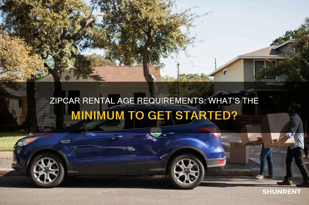 how old do you have to be to rent zipcar