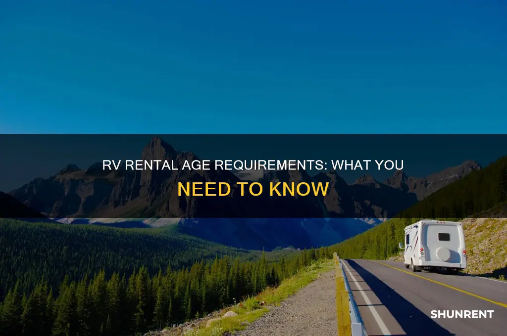 how old do you have to rent an rv