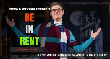 Unraveling Mark Cohen's Age Mystery in Rent: A Deep Dive