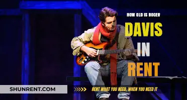 Roger Davis' Age in Rent: Unraveling the Character's Timeline