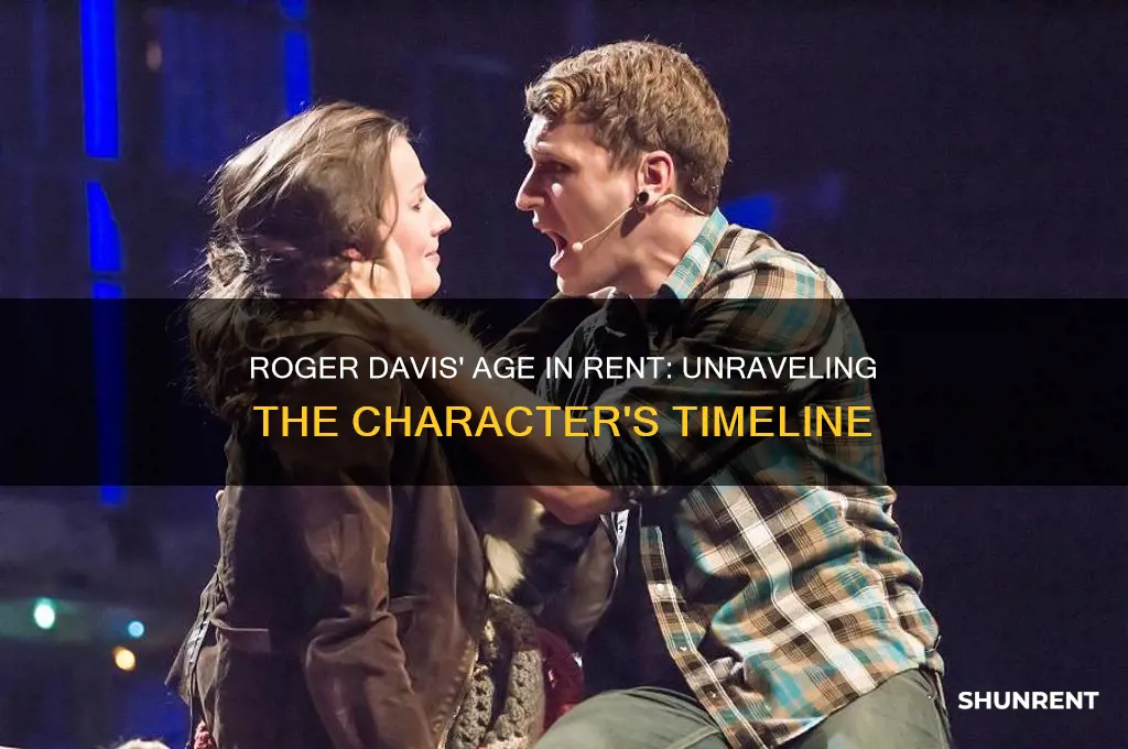 how old is roger davis in rent
