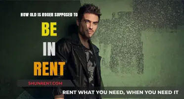 Unraveling Roger's Age Mystery in the Iconic Musical Rent