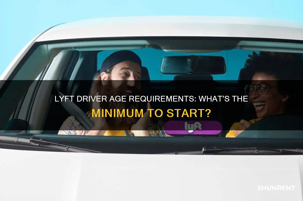 how old must you be to rent for lyft