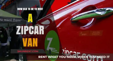 What’s the Minimum Age to Rent a Zipcar Van?