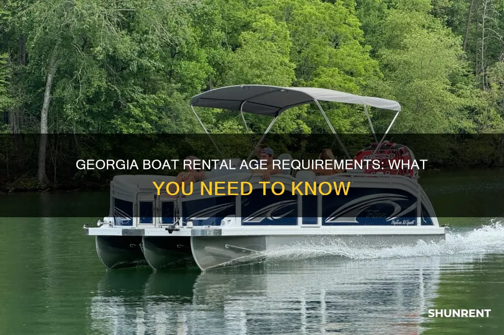 how old to rent a boat in georgia
