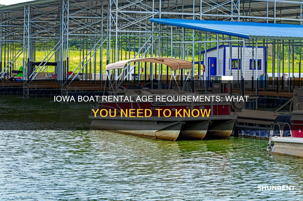 how old to rent a boat in iowa