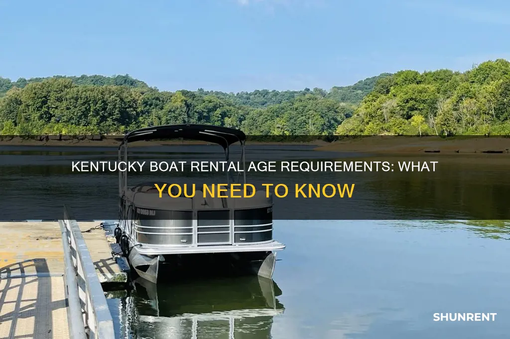 how old to rent a boat in kentucky