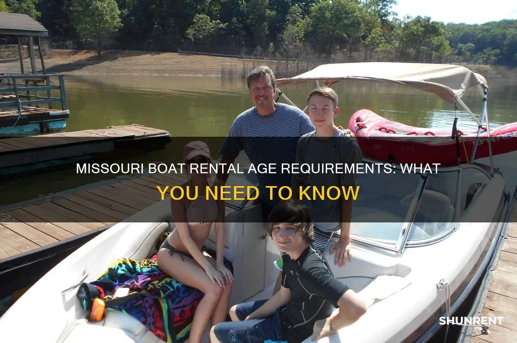 how old to rent a boat in missouri