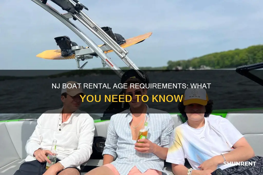 how old to rent a boat in nj