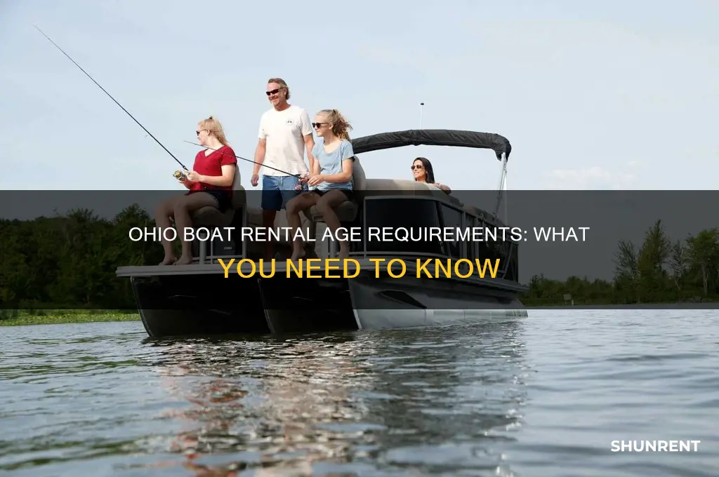 how old to rent a boat in ohio