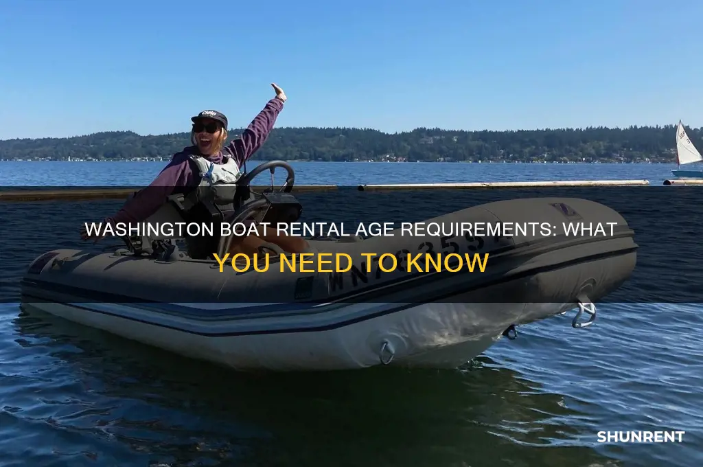 how old to rent a boat in washington