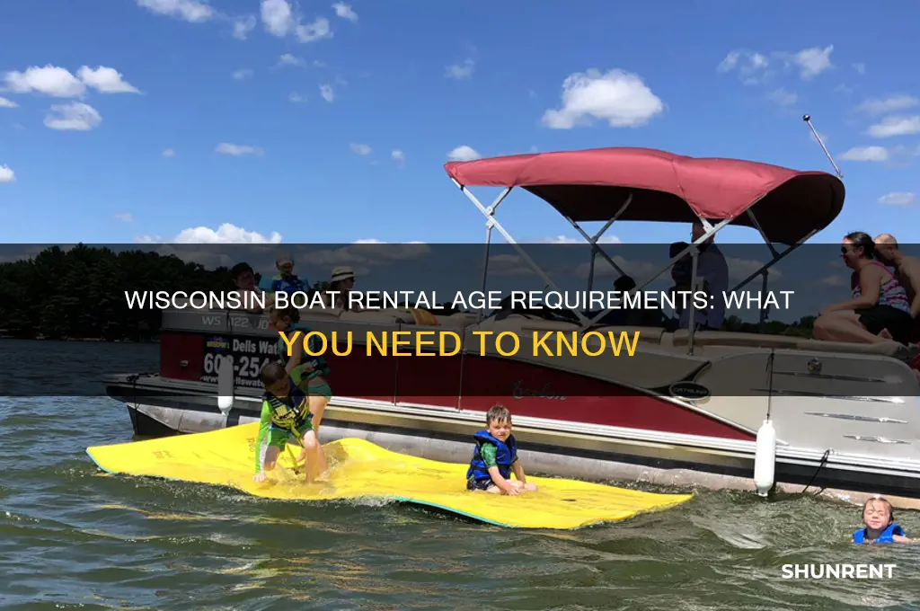 how old to rent a boat in wisconsin