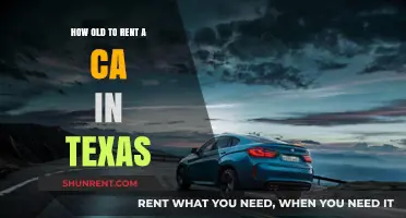 Texas Car Rental Age Requirements: What You Need to Know