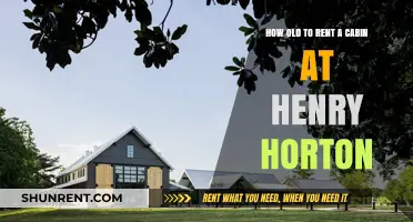 Renting a Cabin at Henry Horton: Age Requirements and Tips