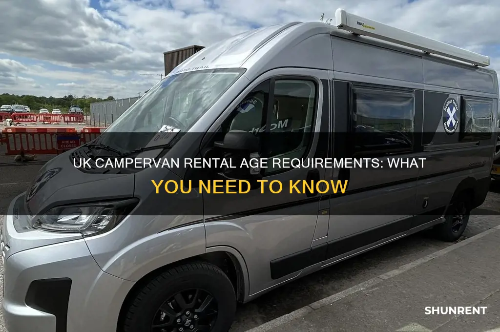 how old to rent a campervan uk