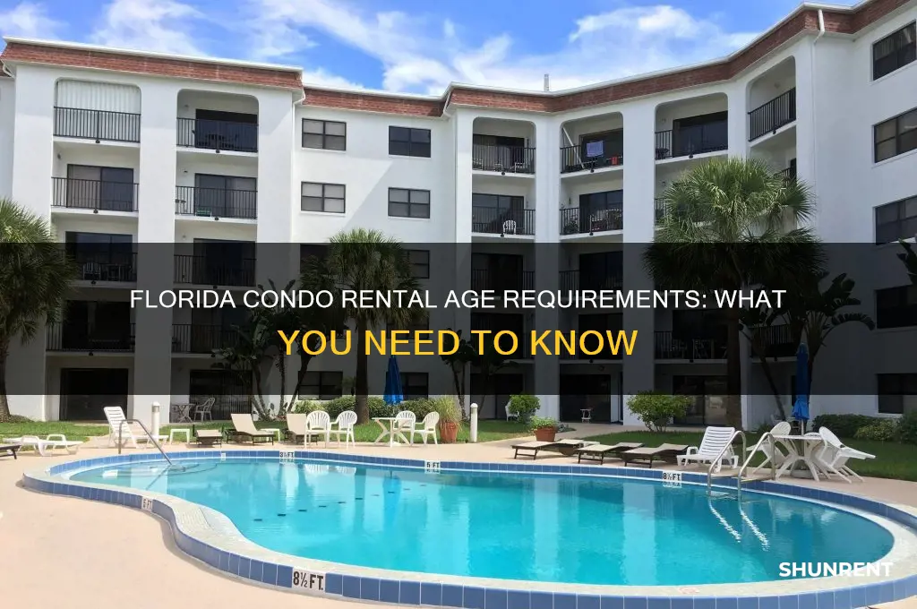 how old to rent a condo in florida