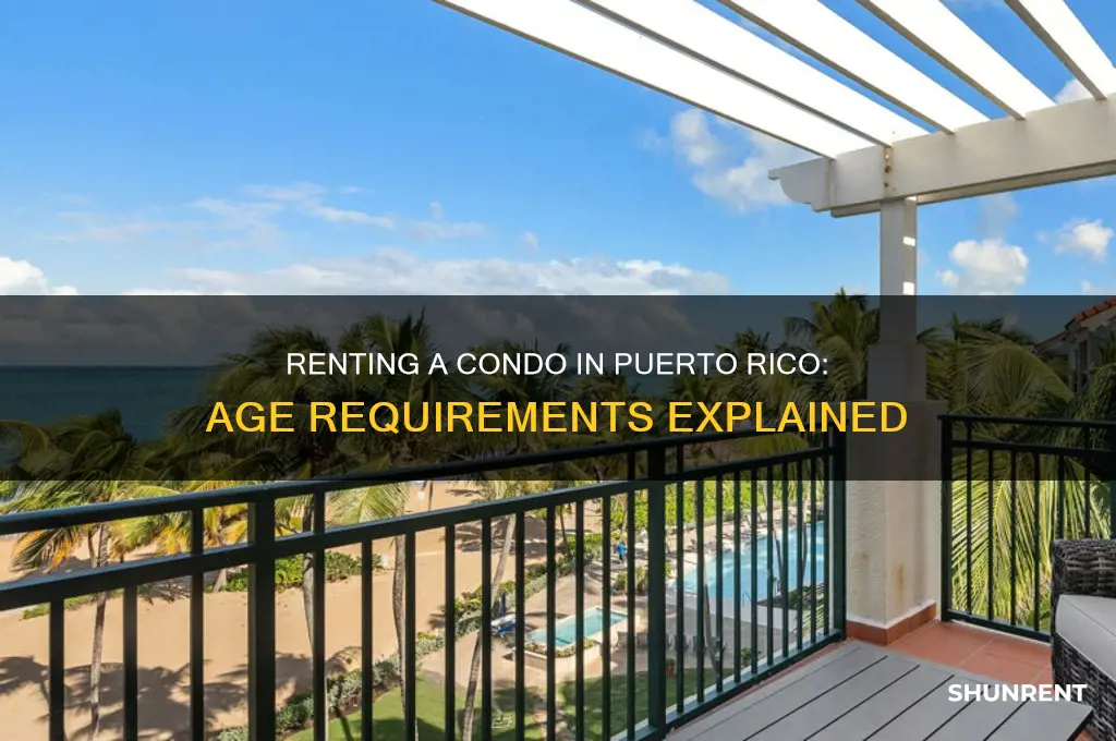 how old to rent a condo in puerto rico