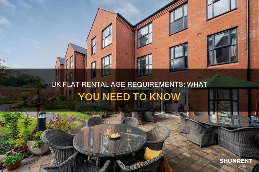how old to rent a flat in uk