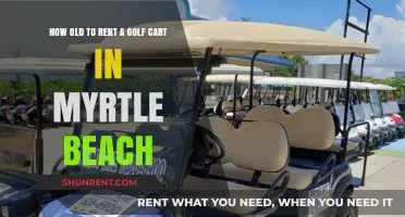 Myrtle Beach Golf Cart Rental Age Requirements: What You Need to Know