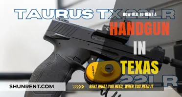 Texas Handgun Rental Age Requirements: What You Need to Know