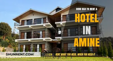 Hotel Rental Age Requirements in Amine: What You Need to Know