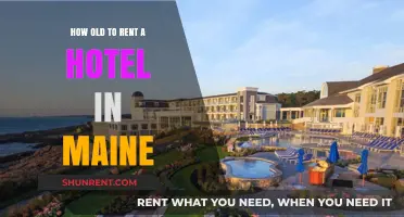 Maine Hotel Rental Age: What You Need to Know