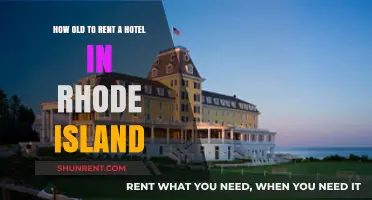 Rhode Island Hotel Rental Age Requirements: What You Need to Know