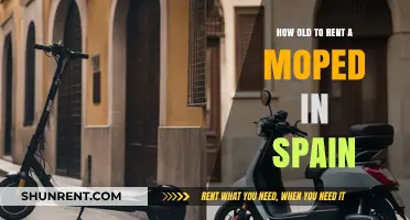 Renting a Moped in Spain: Age Requirements and Legal Guidelines