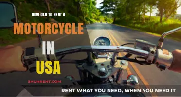 Motorcycle Rental Age Requirements in the USA: What You Need to Know