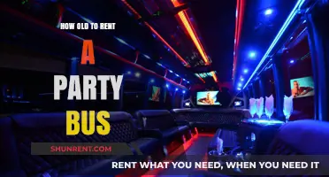 Party Bus Rental Age Requirements: What You Need to Know