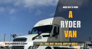 Ryder Van Rental Age Requirements: What You Need to Know