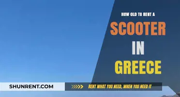 Scooter Rental Age Requirements in Greece: What You Need to Know