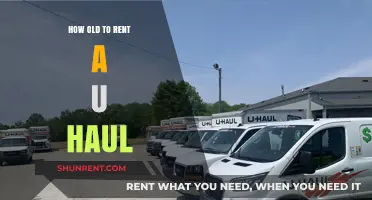 What’s the Minimum Age to Rent a U-Haul Truck?