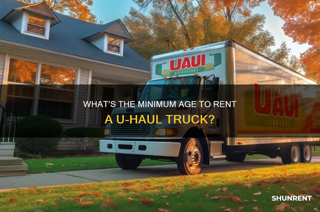 how old to rent a u haul
