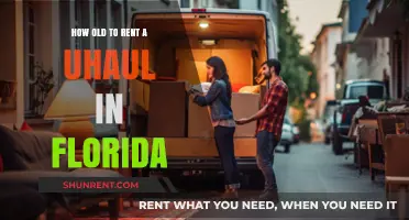 Florida U-Haul Rental Age Requirements: What You Need to Know