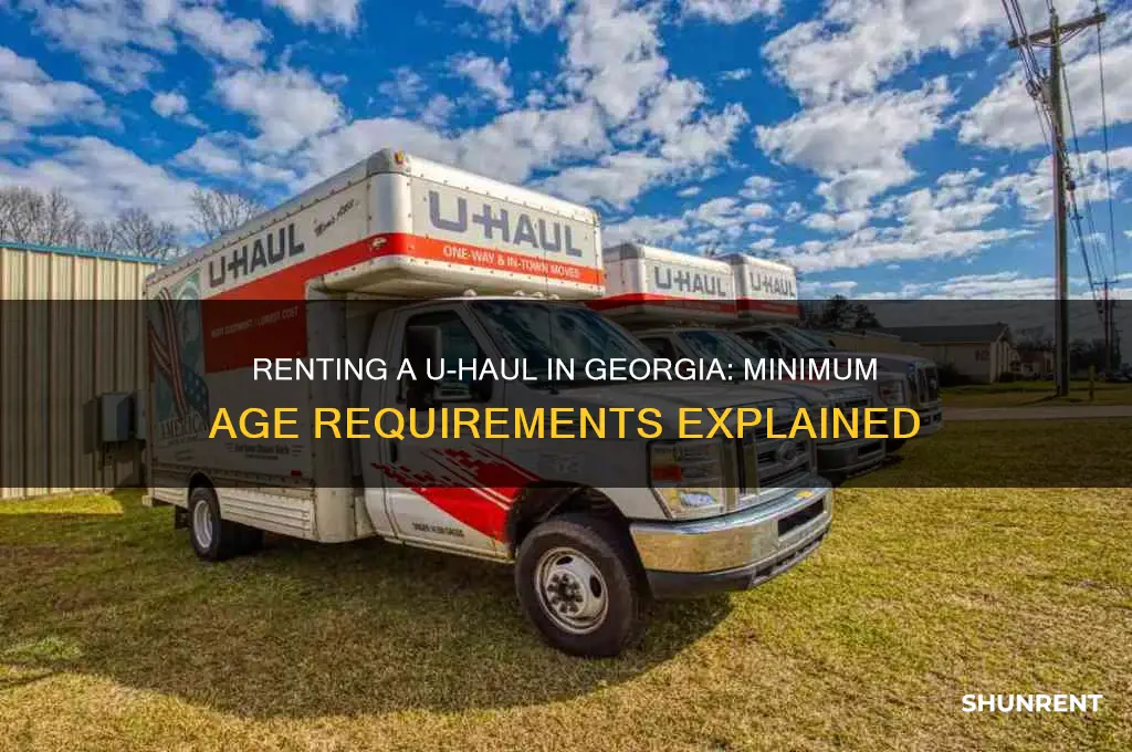 how old to rent a uhaul in ga