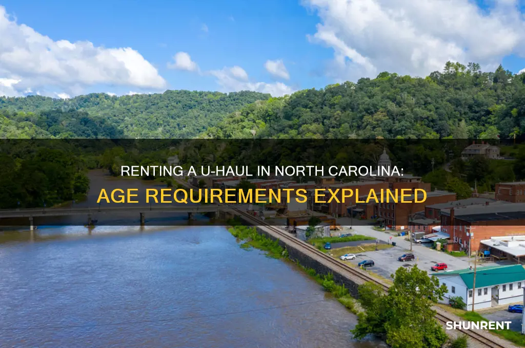 how old to rent a uhaul in nc